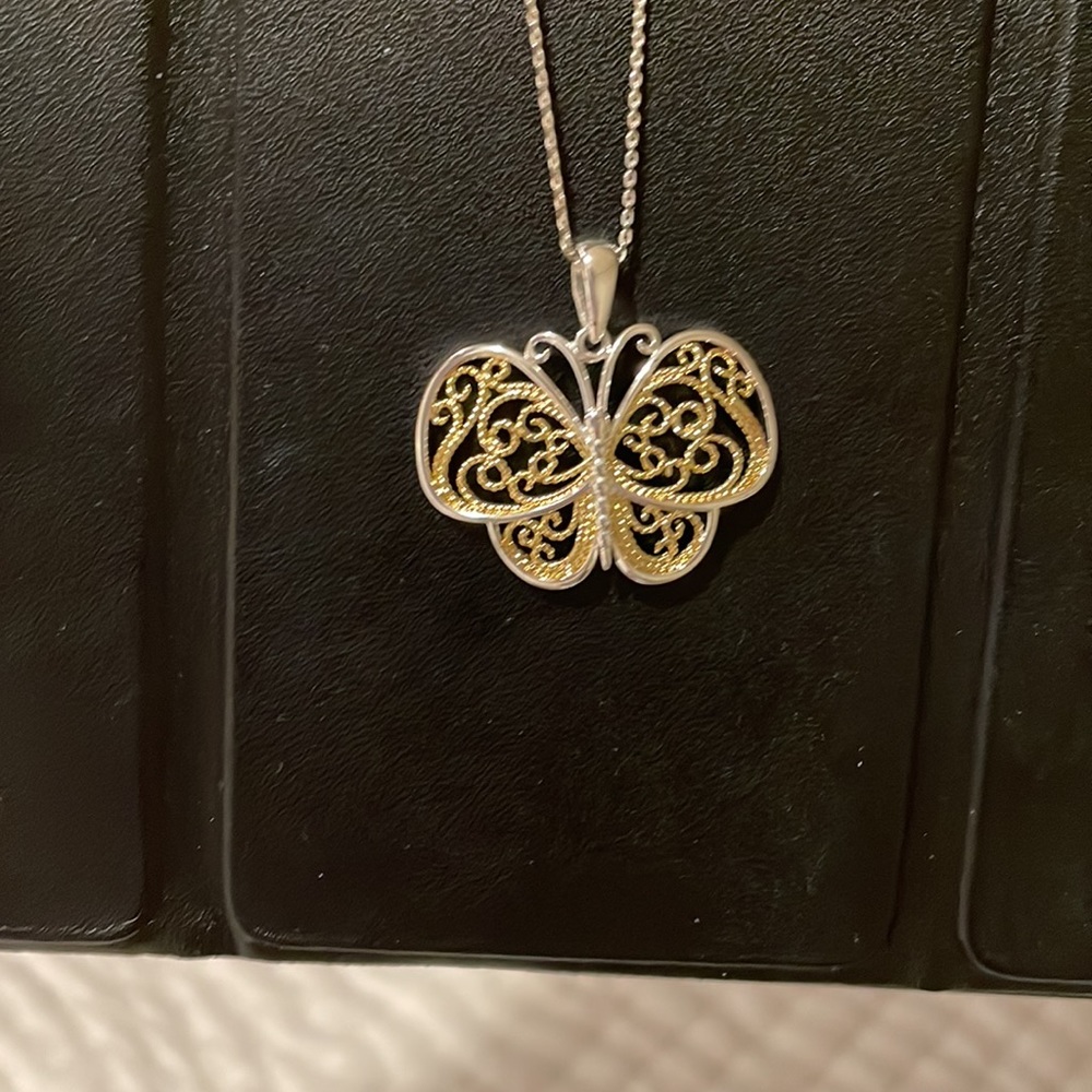 Butterfly pendant.